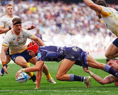 Bielle-Biarrey doubles up as Bordeaux sink Leinster to retain Champions Cup