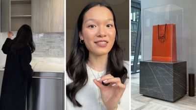 Woman moves into ‘luxury’ apartment building with Hermès shopping bag displayed in lobby. Then she enters her unit—and realizes she was bamboozled
