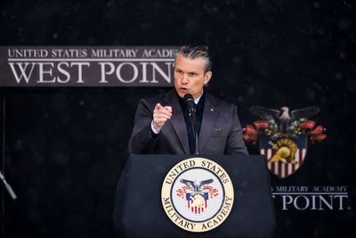 Hegseth rants about ‘woke military’ and ‘political correctness’ during fiery West Point graduation speech
