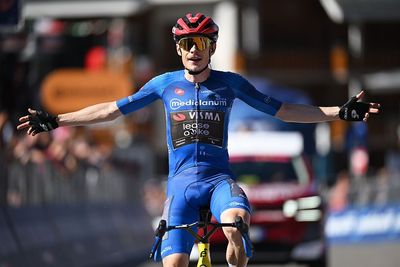 Giro d'Italia: Jonas Vingegaard outclimbs rivals to solo to stage 14 victory and seize race lead