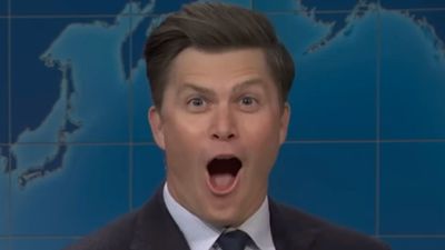 I Didn’t Know I Needed To See Colin Jost Pitch His Staten Island Ferry Like He Was On Shark Tank