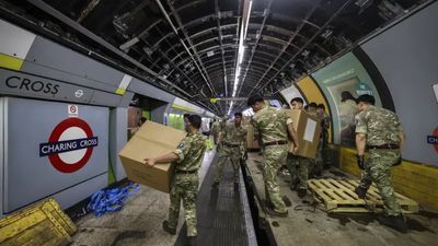 Army preparing for Russia war in disused London Underground station