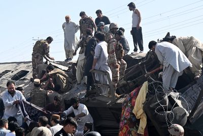Pakistan train blast kills dozens in deadly terror attack
