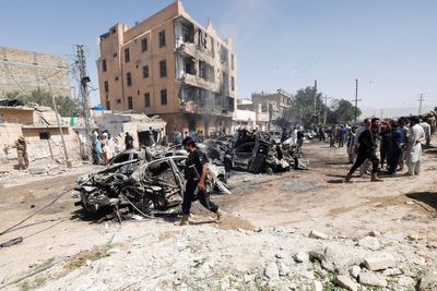 Bomb attack near railway station in southwest Pakistan kills at least 24