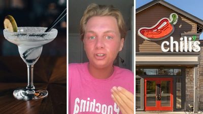 Friends go to Chili’s for triple dipper, then one of them ends up throwing a margarita in server’s face over being IDed: ‘This is Applebee’s behavior’