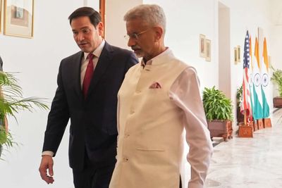 On first official India trip, Rubio tries to tackle a trust deficit between Washington and Delhi