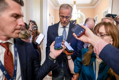 Top Republican is on a collision course with Donald Trump. Can John Thune survive the crash?