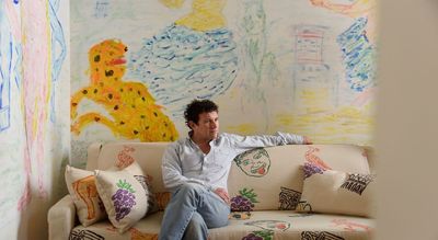 This Artist Drew All Over a Hotel Suite in Rome, and It'll Make You Rethink How Much Drama You Should Bring to Your Own Walls