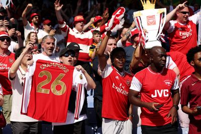 Arsenal make decision on Premier League title celebrations after trophy lift today
