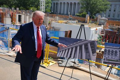 Trump envisions White House as fortress