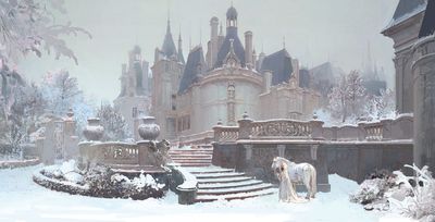 Avatar concept artist shows how she creates a fairy-tale castle using a 3D workflow in Blender