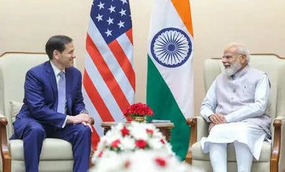 'Big fan of Modi, India can count on me': Trump calls into Delhi event as Rubio holds talks