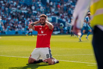 Brighton 0-3 Manchester United: Bruno Fernandes clinches Premier League assists record on final day