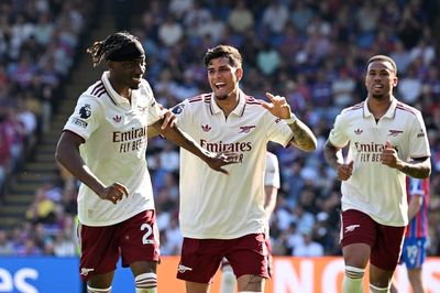 Crystal Palace 1-2 Arsenal: Gabriel Jesus and Noni Madueke on target as champions sign off with win