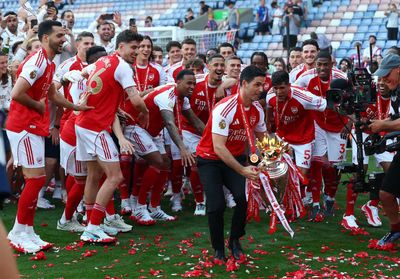 Champions Arsenal finish Premier League season on high with win at Palace, end 22-year wait for title