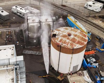 Overheated chemical tank in southern California ‘will fail’, EPA chief says
