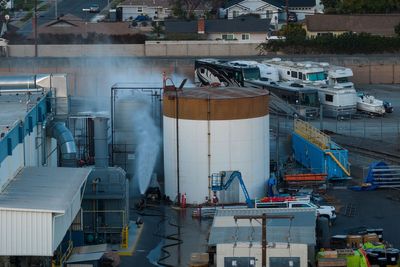 Dangers from damaged California chemical tank persist. Here what to know