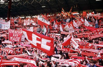 ‘Fans were more adept at singing in the ’70s and ’80s. They would take a breath and you could hear the bass notes and baritone’ Cast icon John Power on growing up on the Anfield terraces