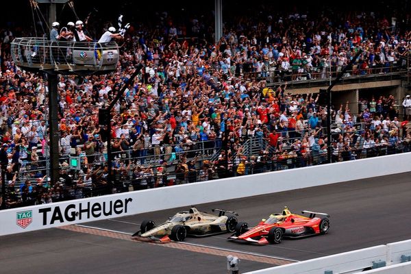 David Malukas in tears after losing Indy 500 by record 0.0233s