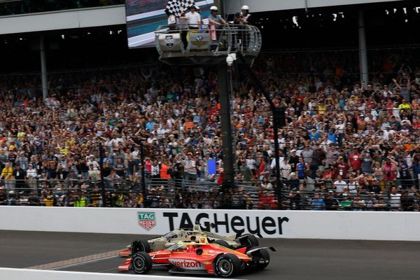 David Malukas in tears after losing Indy 500 by record 0.0233s