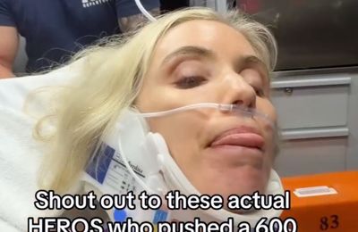 Laura Clery says ‘600lb fridge’ left her pinned and fearing death at home