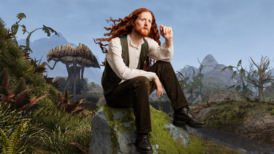 Comedian Alasdair Beckett-King was a die-hard adventure gamer until he discovered Morrowind: 'The first time I loaded it up, I walked straight into a little pond and was killed by a fish'