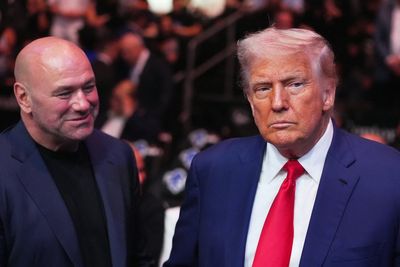 Dana White says Trump can’t be racist as he was friends with Michael Jackson