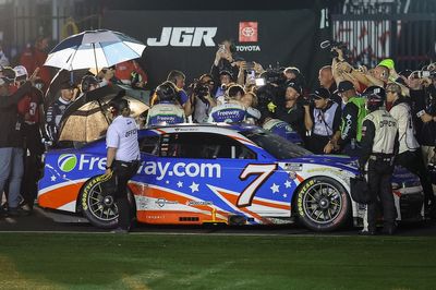 Daniel Suarez earns shock win in rain-shortened Coca Cola 600