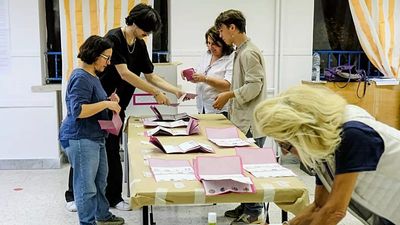 Local elections: over 6 million Italians vote in mayoral polls seen to be a fresh test for Meloni