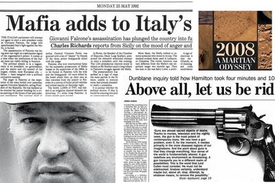 This Week in History: From a Mafia murder to touchdown on Mars