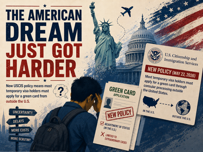 Welcome to Trump’s America, where the visa dream is getting harder to keep alive