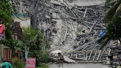 At least four dead, 17 still missing after collapse of unfinished hotel in Philippines