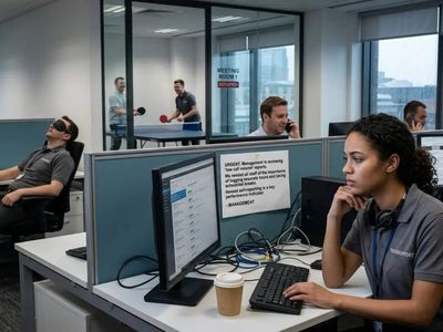 IT helpdesk worker finds co-workers faking meetings, dodging calls and even sleeping on shifts - now one response from management has them questioning their own honesty