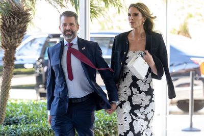 Donald Trump Jr ties the knot in intimate Bahamas ceremony - without his father