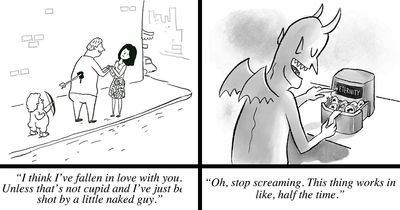 40 Clever And Chaotic Cartoons By Former New Yorker Contributor Jim Benton