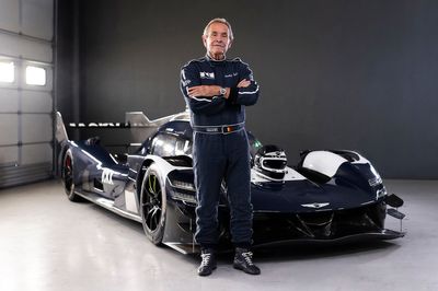 A clash of eras: Jacky Ickx gets behind the wheel of the Genesis Hypercar