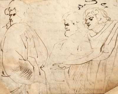 Rare Rubens notebook sheet goes on display in artist’s home city of Antwerp