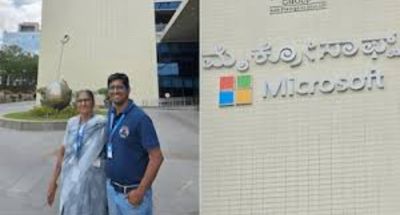 Bengaluru Microsoft Manager’s Emotional Office Visit with Grandmother Wins Hearts Online