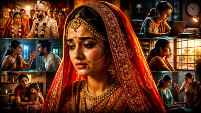 5 Harsh Lessons Marriage Teaches Indian Women