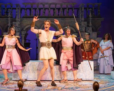 Thespians review – world’s first actor gets comic kudos from Mischief’s merrymakers