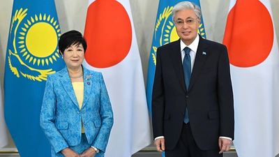 Tokyo governor urges global capitals to share best practices in Astana visit