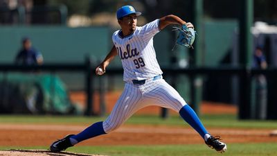 UCLA Pitcher Angel Cervantes Has a Unique Secret Weapon—A Plastic Dinosaur