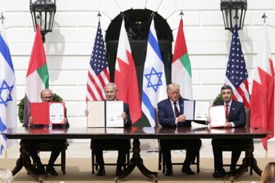 Trump demands widespread sign-up to Abraham Accords as part of Iran peace deal