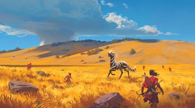 DreamWorks artist shows how accidents can guide a digital composition