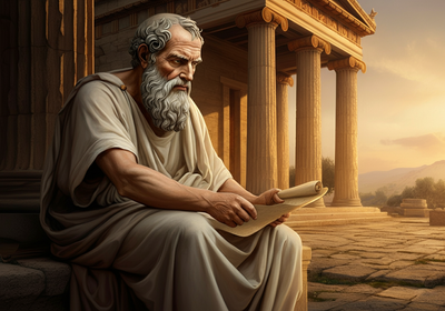 Quote of the day by Thales: 'Hope is the only good that is common to all men, those who have nothing else possess...' - life lessons on hope, resilience and why you should never give up by Greek philosopher and creator of Thales's theorem
