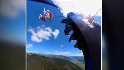 Paraglider Cheats Death in Terrifying Incident as Plane Tears Through Her Parachute Canopy in Mid-Flight