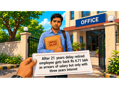 21-year salary delay case: HC orders payment of Rs 6.71 lakh arrears with restricted interest