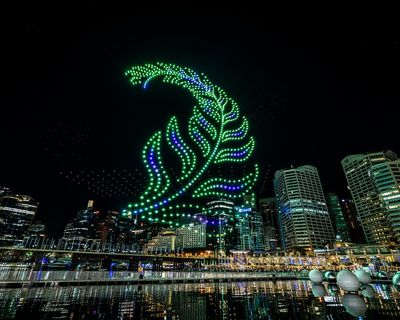 Vivid Sydney cancels shows after 89 drones plunge into Darling Harbour