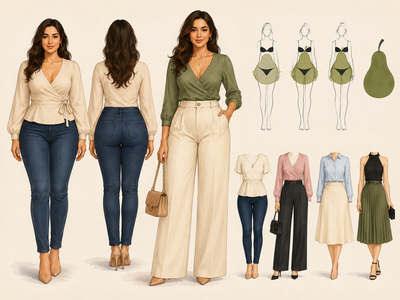 5 Styling Mistakes That Make a Pear-Shaped Body Look Unbalanced