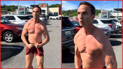 ‘Parents of the year’: Shirtless Tennessee father charges cameraman as his little girl screams, the internet responds accordingly